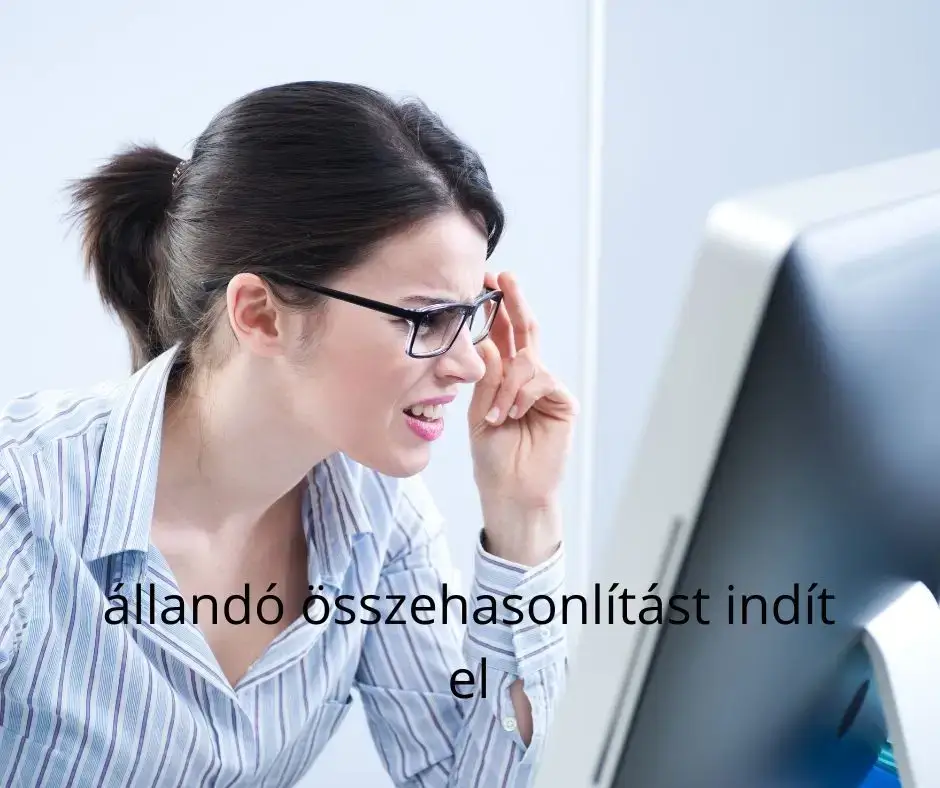 állandó összehasonlítást indít el
